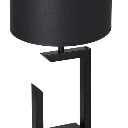 Bordslampa 1xE27/60W/230V 45 cm svart/vit