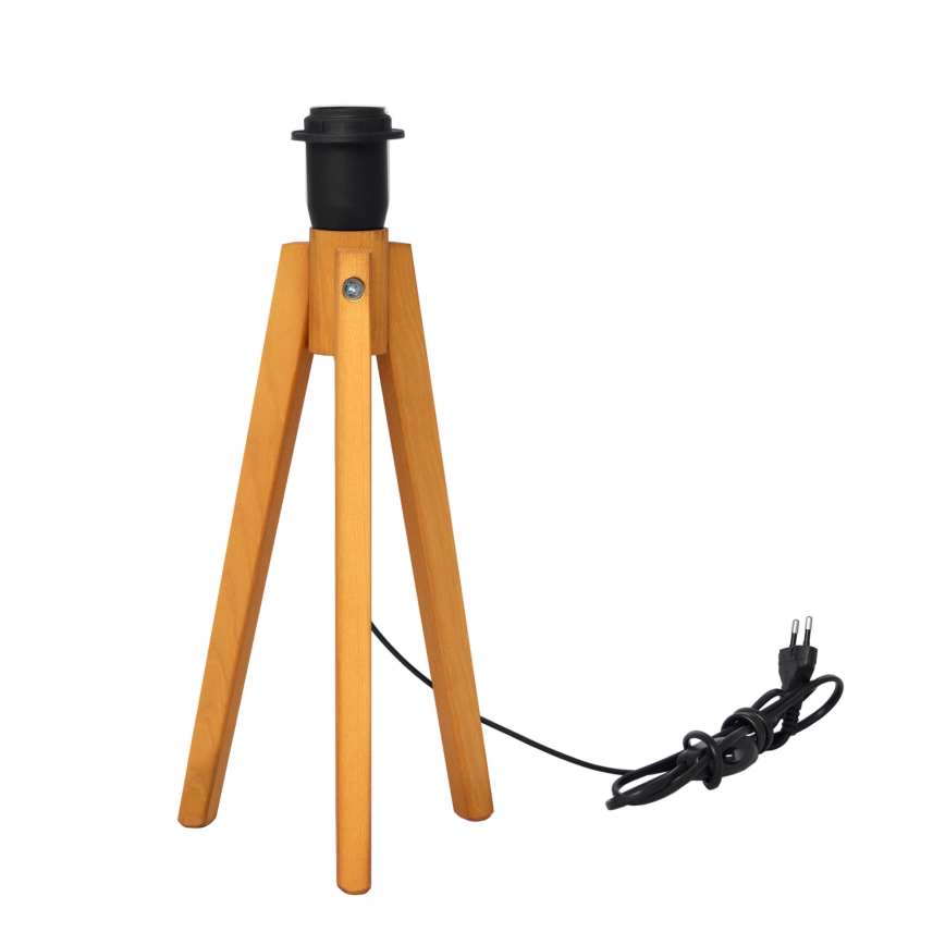 Bordslampa ALBA 1xE27/15W/230V svart/ek