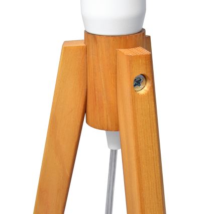 Bordslampa ALBA 1xE27/15W/230V vit/ek