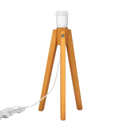 Bordslampa ALBA 1xE27/15W/230V vit/guld/ek