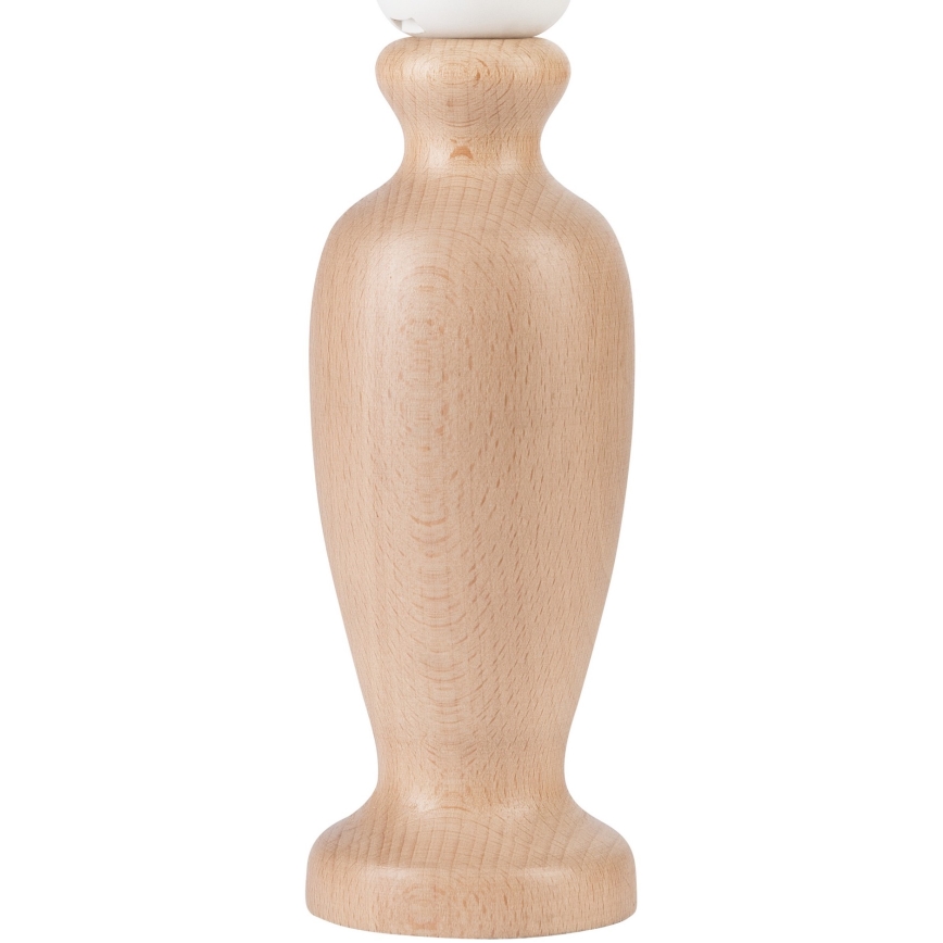 Bordslampa AMFORA 1xE27/60W/230V beige/bok