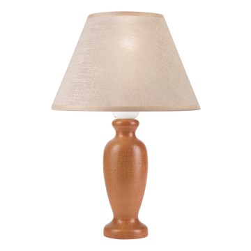 Bordslampa AMFORA 1xE27/60W/230V brun/bok