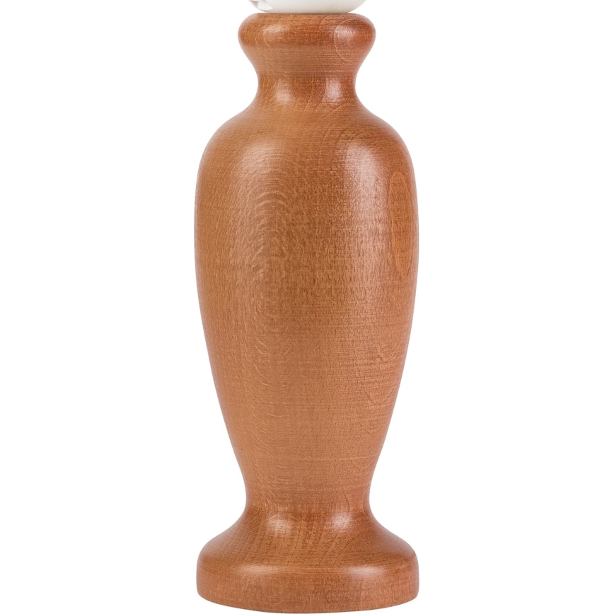 Bordslampa AMFORA 1xE27/60W/230V brun/bok