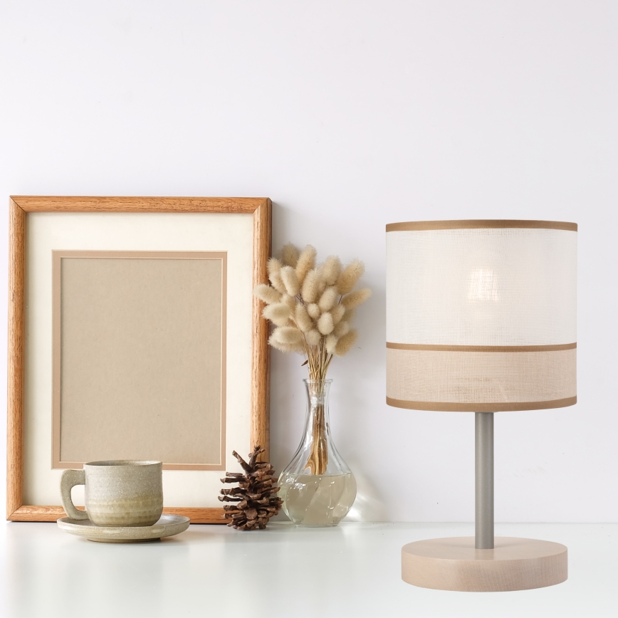 Bordslampa ANDREA 1xE27/60W/230V bok