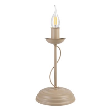 Bordslampa ANTON 1xE14/60W/230V beige