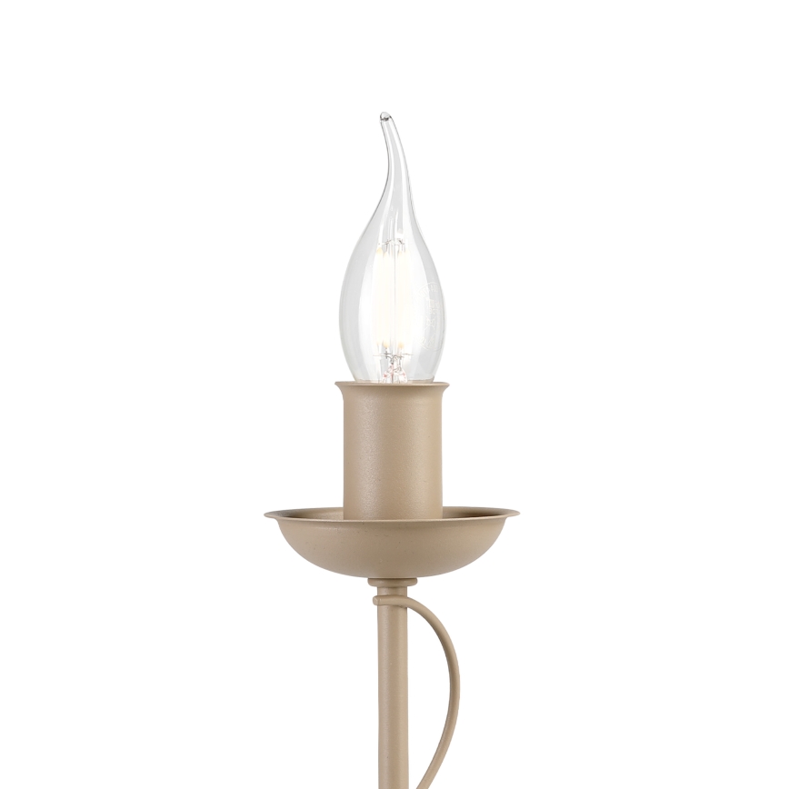 Bordslampa ANTON 1xE14/60W/230V beige