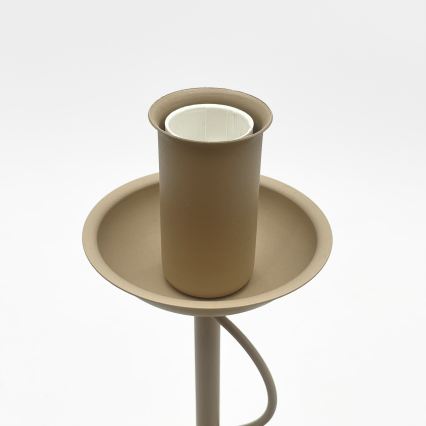 Bordslampa ANTON 1xE14/60W/230V beige