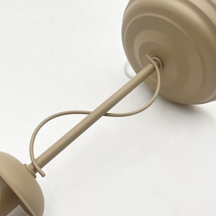 Bordslampa ANTON 1xE14/60W/230V beige