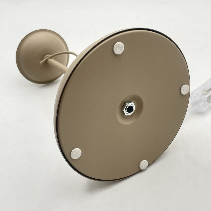 Bordslampa ANTON 1xE14/60W/230V beige