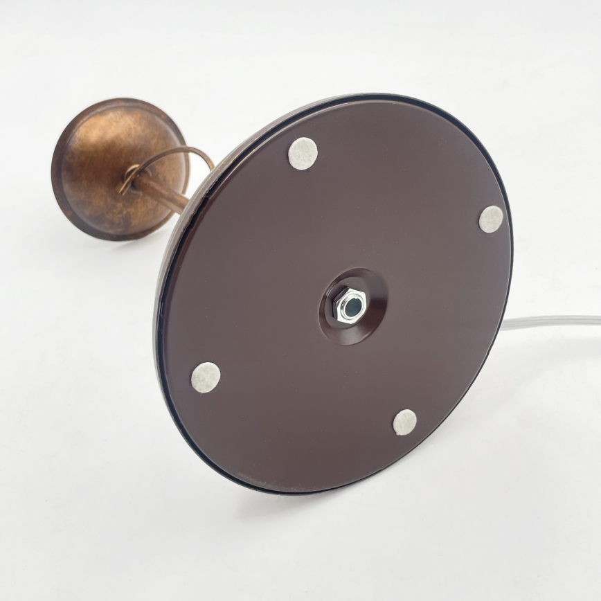 Bordslampa ANTON 1xE14/60W/230V i brons