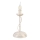 Bordslampa ANTON 1xE14/60W/230V vit patina