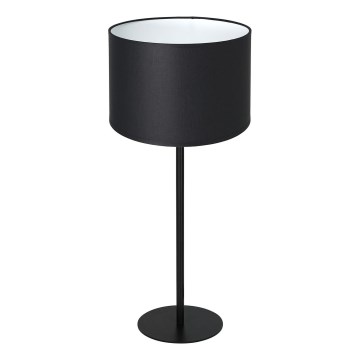 Bordslampa ARDEN 1xE27/60W/230V Ø 25 cm svart/vit
