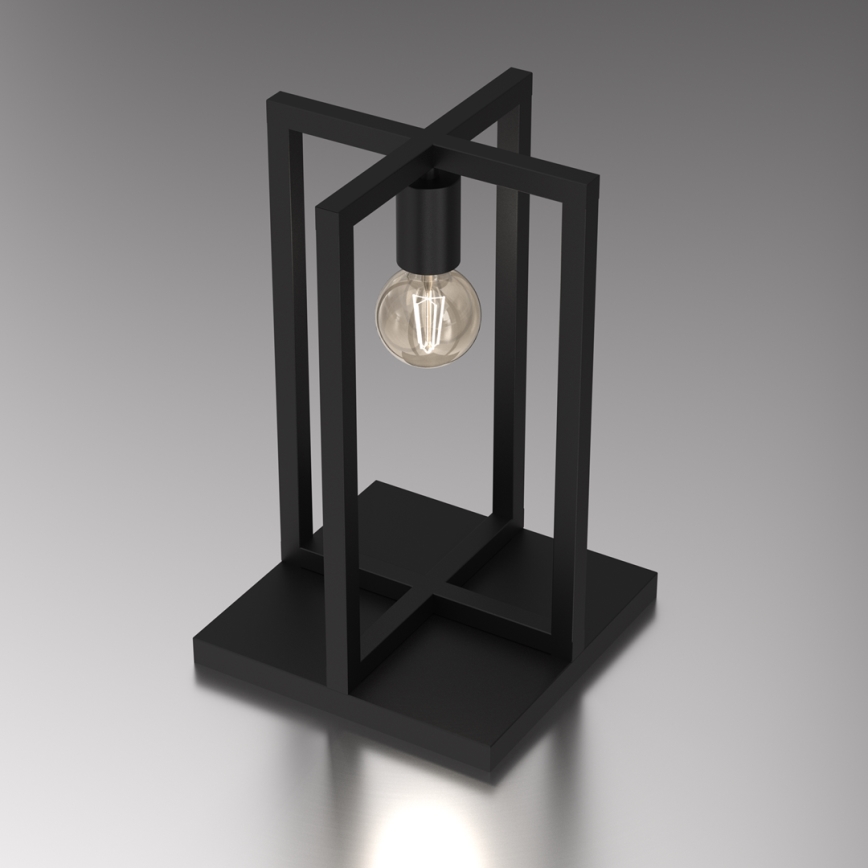 Bordslampa ARNOLD 1xE27/60W/230V svart