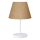 Bordslampa AYD 1xE27/40W/230V brun/vit