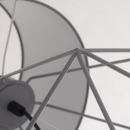 Bordslampa BASKET 1xE27/60W/230V grå