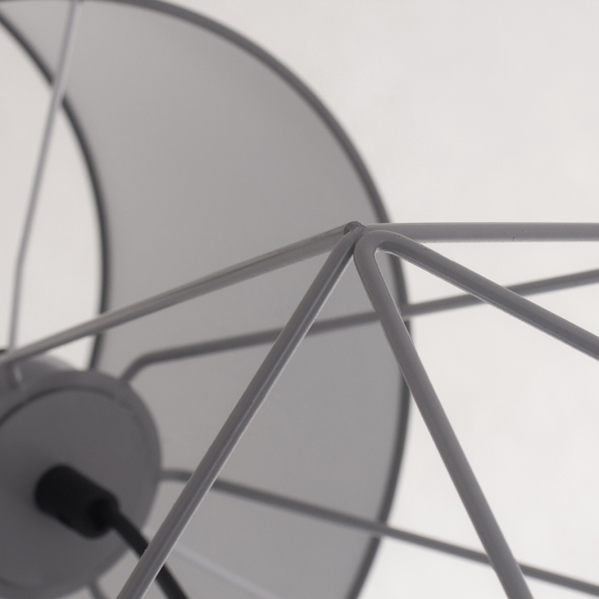 Bordslampa BASKET 1xE27/60W/230V grå