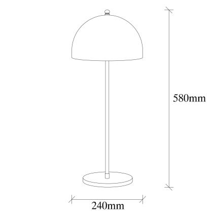 Bordslampa CAN 2xE14/40W/230V