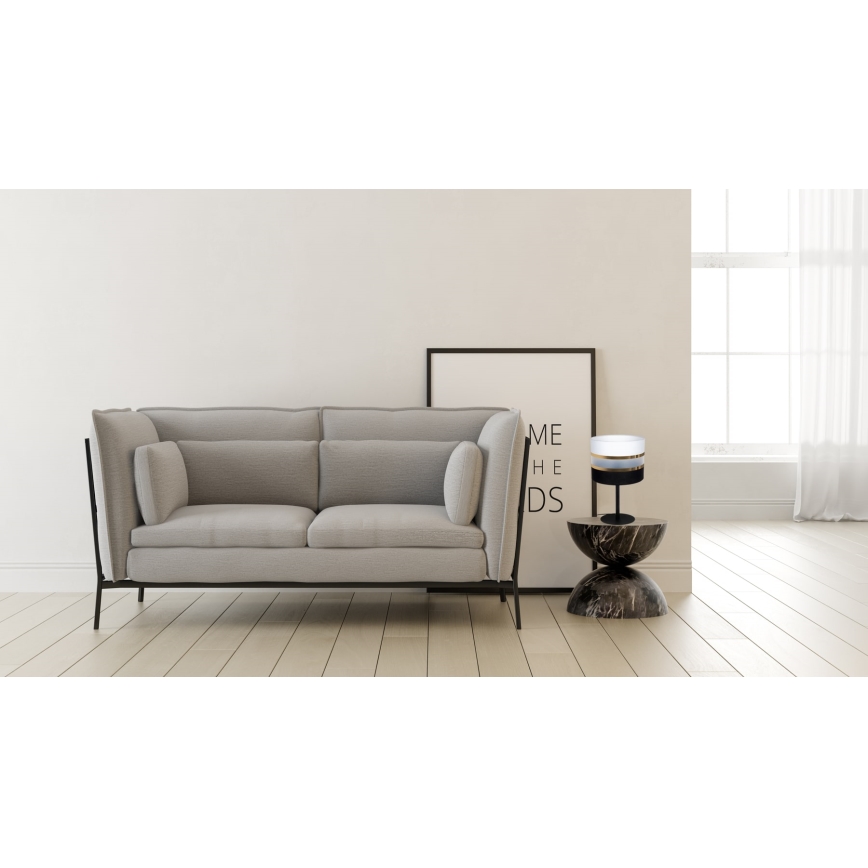 Bordslampa CORAL 1xE27/60W/230V svart