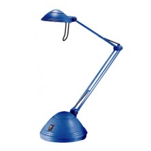 Bordslampa ELA 1xGY6,35/50W/230V/12V blå