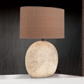 Bordslampa ETHNO 1xE27/60W/230V keramik brun/beige