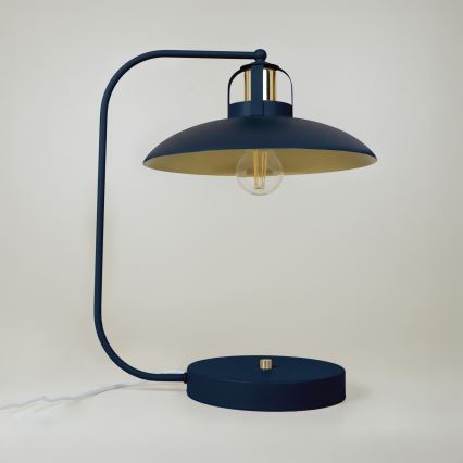 Bordslampa  FELIX 1xE27/60W/230V blå