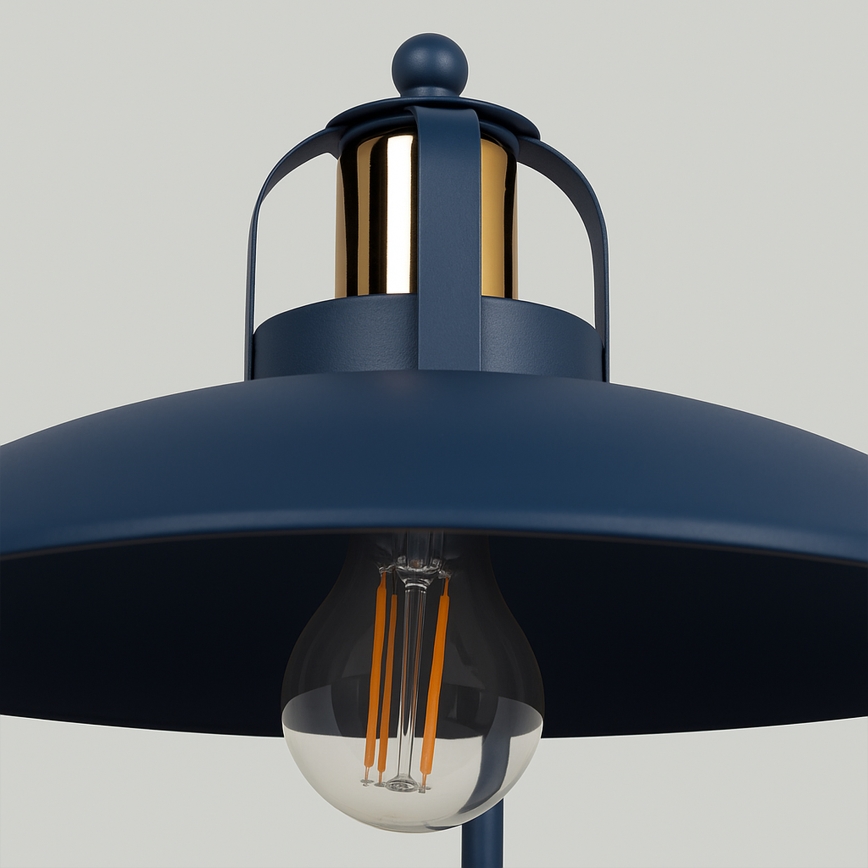 Bordslampa  FELIX 1xE27/60W/230V blå