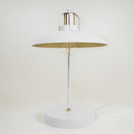 Bordslampa  FELIX 1xE27/60W/230V vit