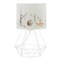 Bordslampa för barn KIDS ROOM 1xE27/60W/230V Ø 18 cm med djurmotiv