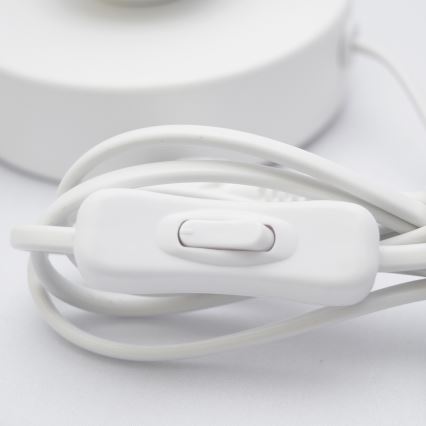 Bordslampa för barn STARS 1xE27/15W/230V turkos/vit