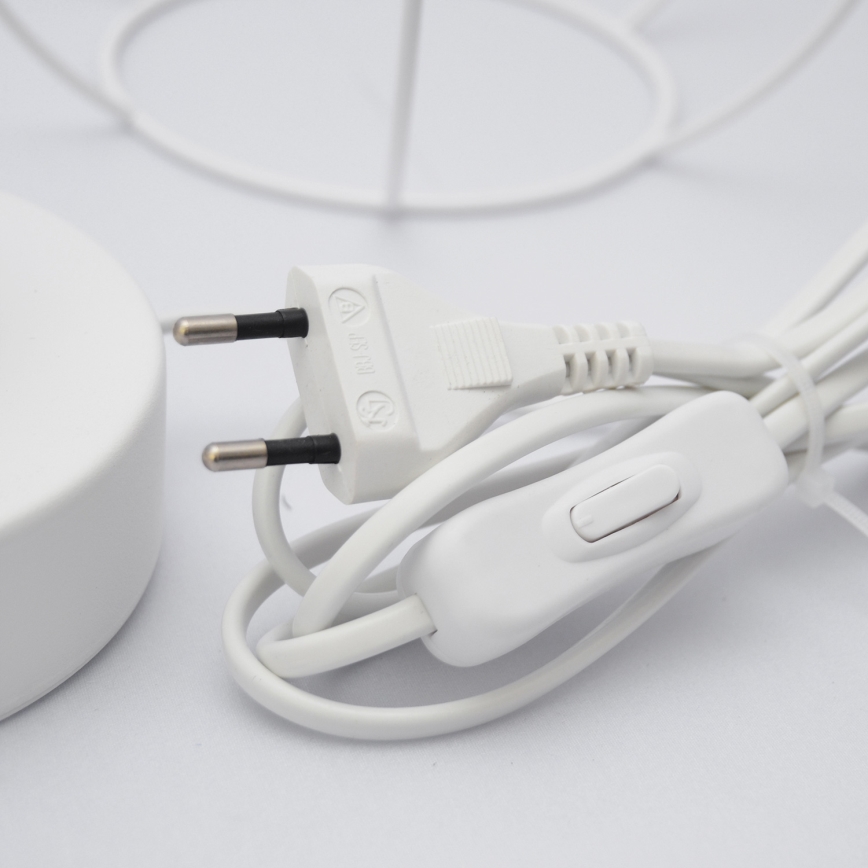 Bordslampa för barn STARS 1xE27/15W/230V turkos/vit