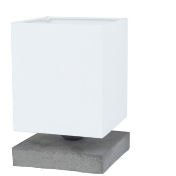 Bordslampa GREAT 1xE27/25W/230V betong