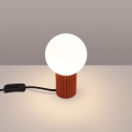 Bordslampa HALO 1xG9/8W/230V diameter 12 cm orange