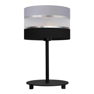 Bordslampa HELEN 1xE27/15W/230V svart/grå/silver
