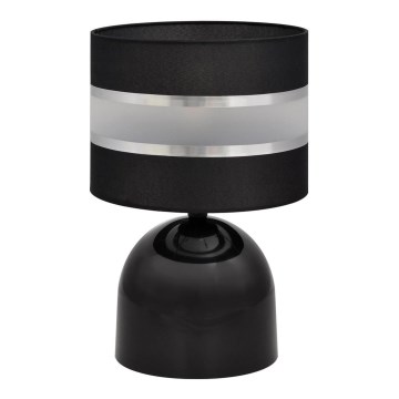 Bordslampa HELEN 1xE27/15W/230V svart/silver