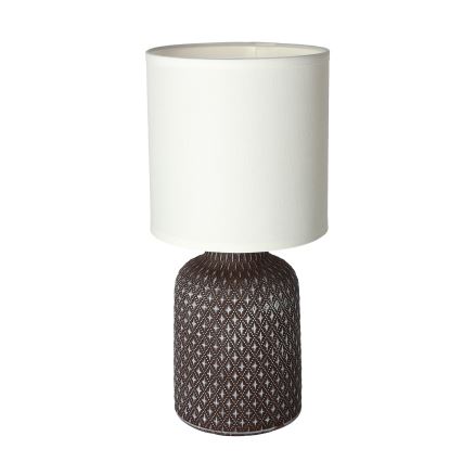 Bordslampa INER 1xE14/40W/230V brun