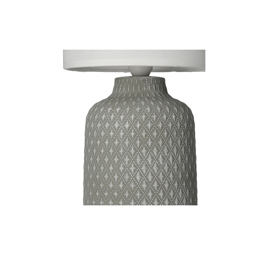 Bordslampa INER 1xE14/40W/230V grå