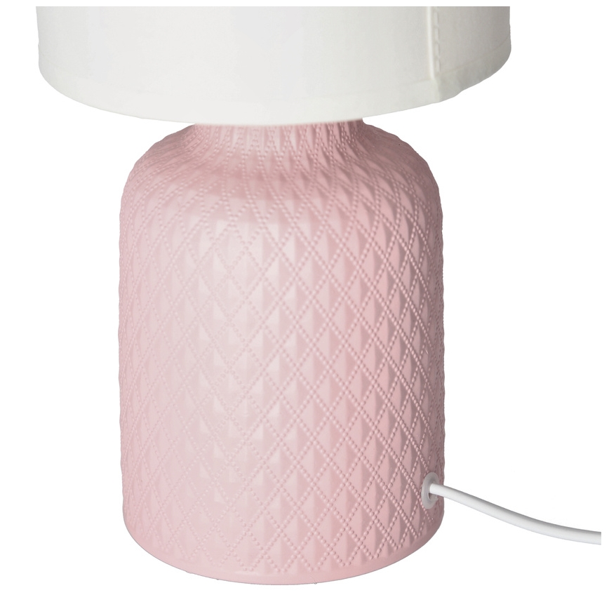 Bordslampa INER 1xE14/40W/230V rosa