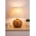 Bordslampa JUTA 1xE27/60W/230V ek/beige