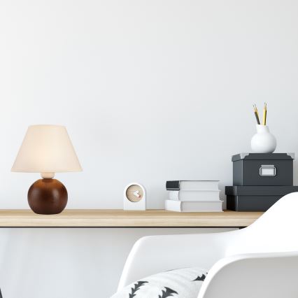 Bordslampa JUTA 1xE27/60W/230V bok