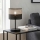 Bordslampa KARBON 1xE27/15W/230V svart/grå