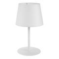 Bordslampa  MAJA 1xE27/15W/230V vit 