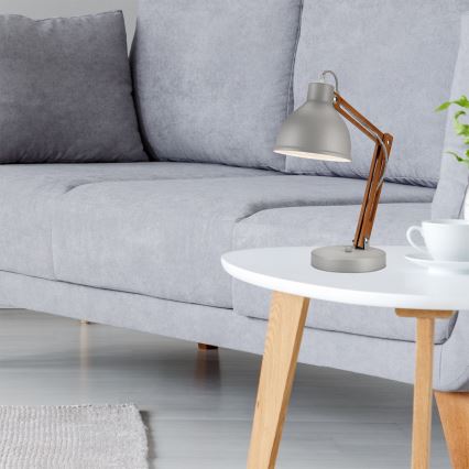 Bordslampa MARCELLO 1xE27/60W/230V bok