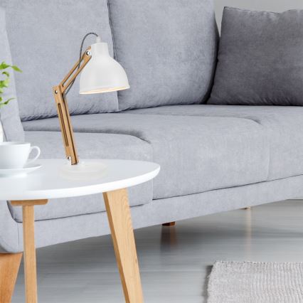 Bordslampa MARCELLO 1xE27/60W/230V bok