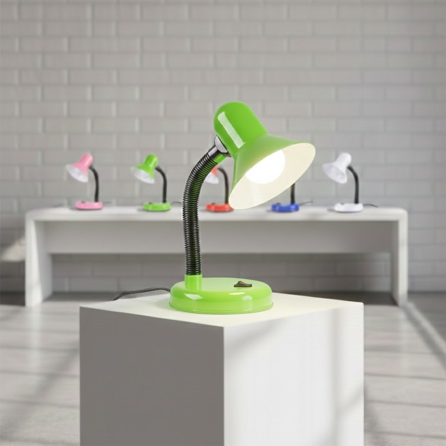 Bordslampa MENTOR 1xE27/15W/230V grön