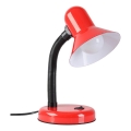 Bordslampa MENTOR 1xE27/15W/230V röd