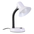 Bordslampa MENTOR 1xE27/15W/230V vit