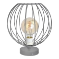 Bordslampa  MERCURE 1xE27/15W/230V grå