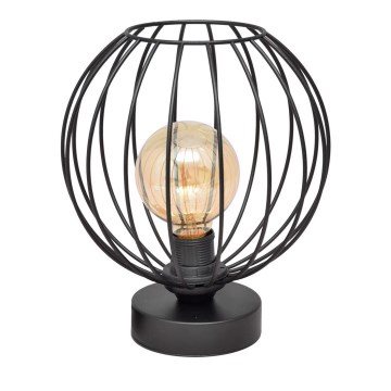 Bordslampa  MERCURE 1xE27/15W/230V svart