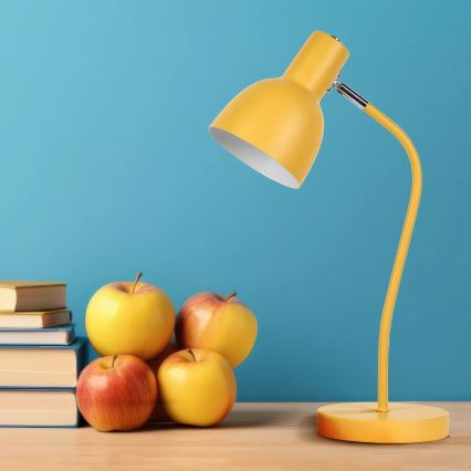 Bordslampa MIMI 1xE27/10W/230V gul