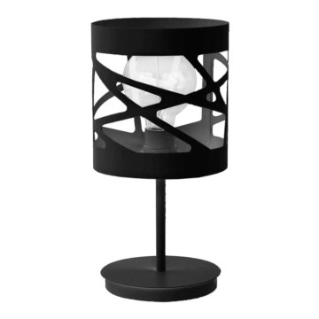 Bordslampa  MODUL FREZ 1xE27/60W/230V svart 